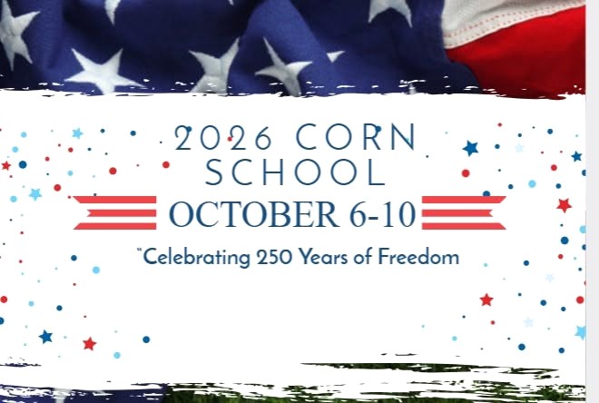 119th Corn School Starts Tuesday